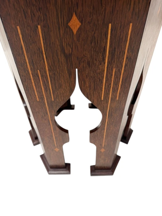 Arts & Crafts Side Table in Wenge, 1900s